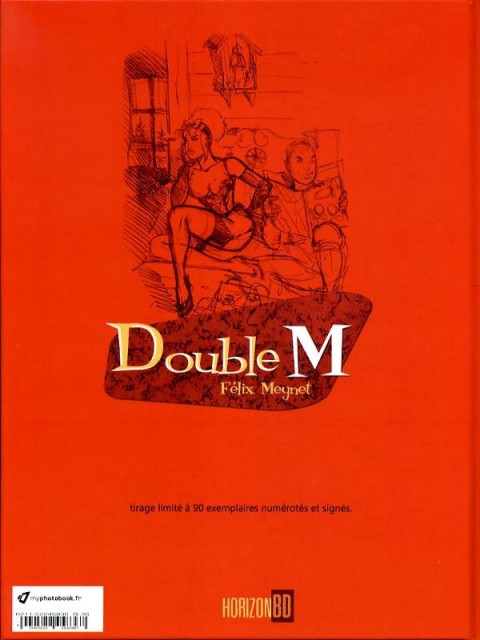 Verso de l'album Double M