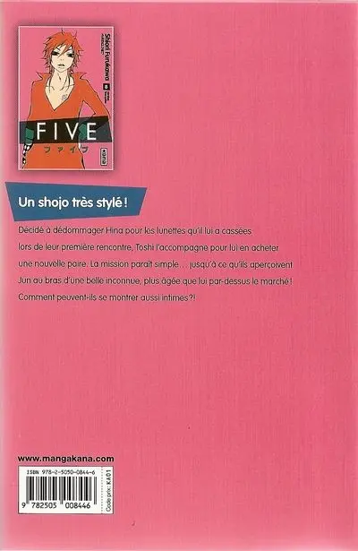 Verso de l'album Five 8