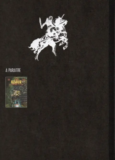 Verso de l'album Kabur Tome 1 L'exil