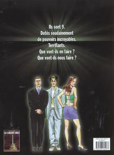 Verso de l'album La maison Dieu Tome 2 La voix intérieure