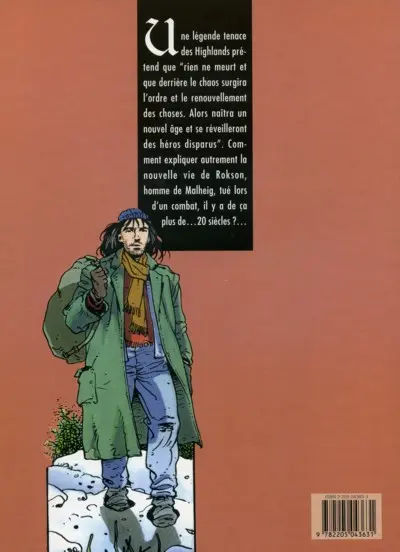 Verso de l'album Malheig Tome 1 Que rien ne meure