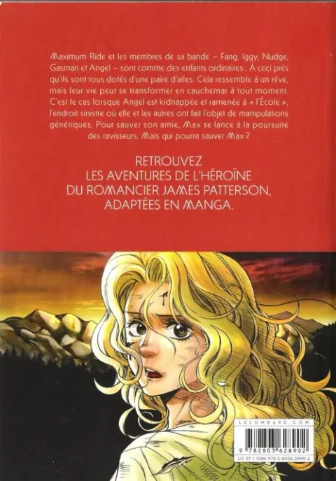 Verso de l'album Maximum ride 1
