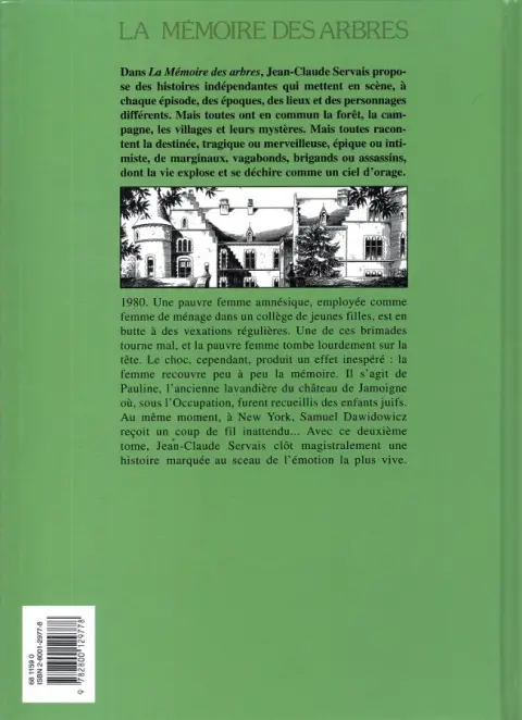 Verso de l'album La Mémoire des arbres Tome 8 La lettre froissée - Tome 2