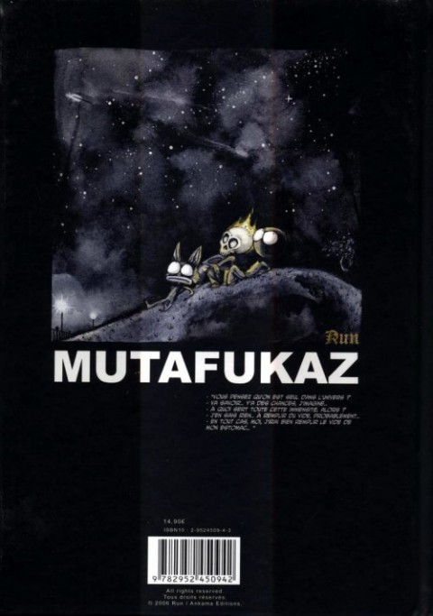 Verso de l'album Mutafukaz Tome 1 Dark Meat City