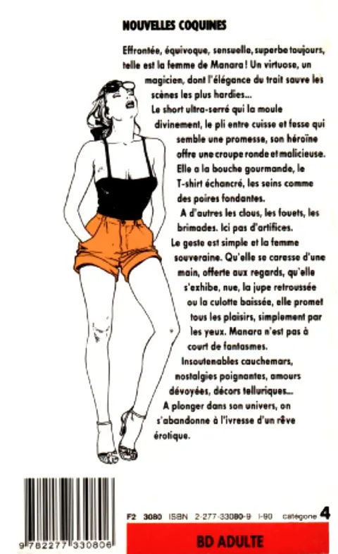 Verso de l'album Nouvelles coquines Tome 1