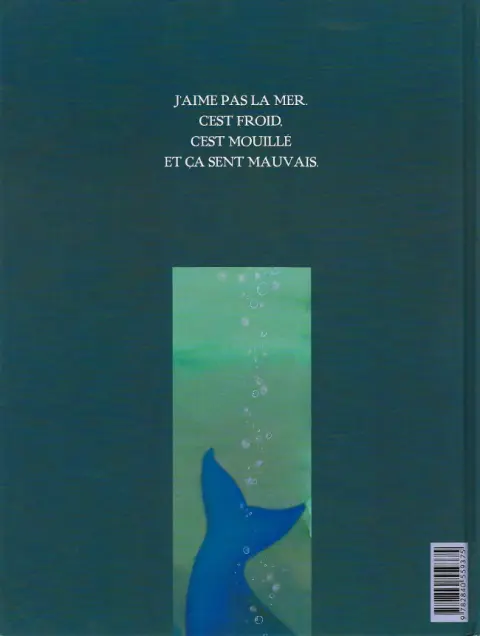 Verso de l'album Octave Tome 1 Octave et le cachalot