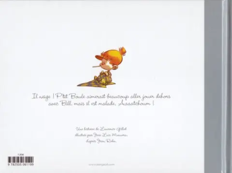 Verso de l'album P'tit Boule & Bill Tome 5 Cheval blanc