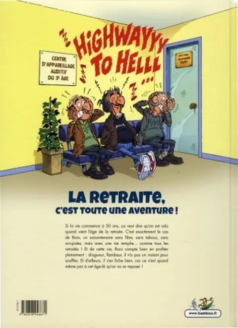 Verso de l'album Papy boomers Tome 1