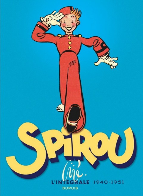 Couverture de l'album Spirou et Fantasio - Intégrale Dupuis 2 Tome 17 Spirou par Jijé - L'intégrale 1940-1951