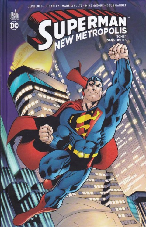 Couverture de l'album Superman - New Metropolis Tome 1 Sans limites