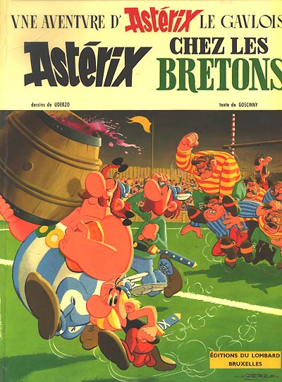 Couverture de l'album Astérix Tome 8 Astérix chez les Bretons
