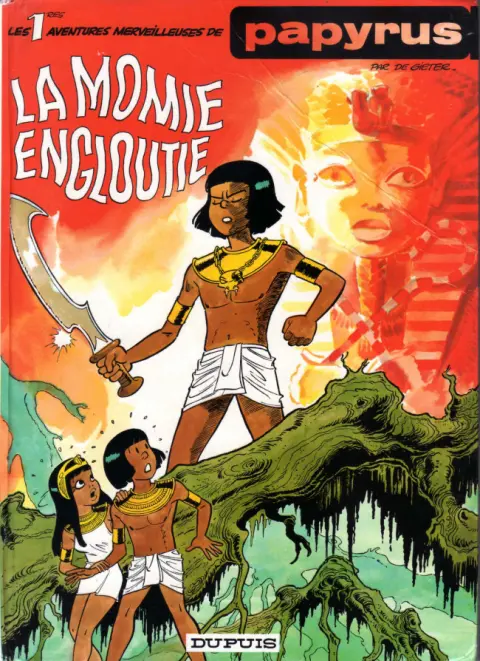 Couverture de l'album Papyrus Tome 1 La momie engloutie