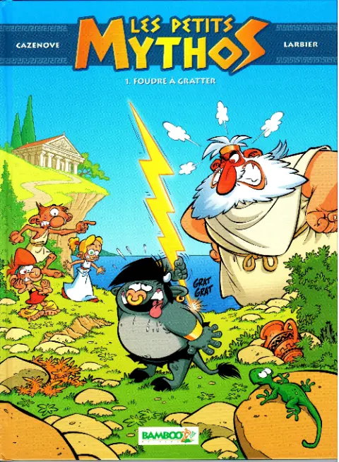 Couverture de l'album Les Petits Mythos Tome 1 Foudre à gratter