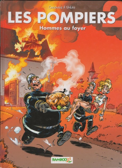 Couverture de l'album Les Pompiers Tome 2 hommes au foyer