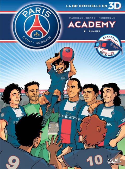 Couverture de l'album PSG academy Tome 2 Rivalités