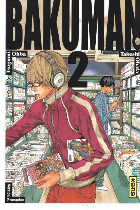 Couverture de l'album Bakuman Tome 2 Chocolats et Akamaru