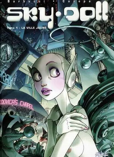 Couverture de l'album Sky-Doll Tome 1 La ville jaune