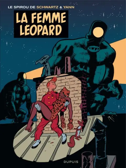 Couverture de l'album Spirou et Fantasio - Une aventure de... / Le Spirou de... Tome 7 La Femme-léopard