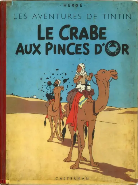 Couverture de l'album Tintin Tome 9 Le crabe aux pinces d'or