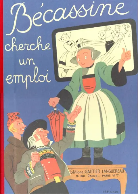 Couverture de l'album Bécassine Tome 23 Bécassine cherche un emploi