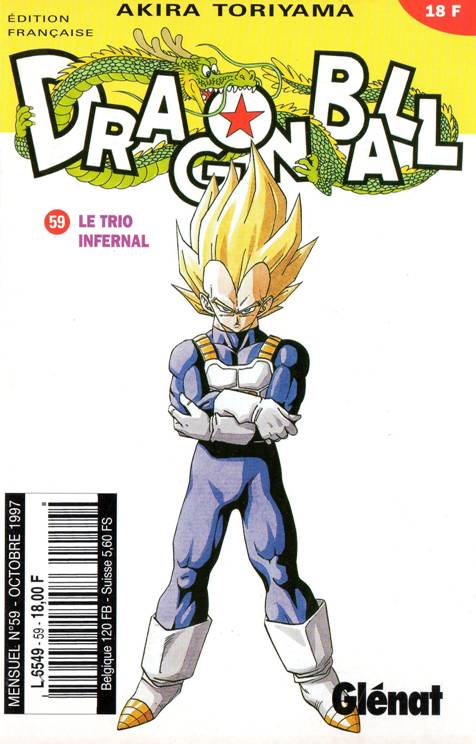 Couverture de l'album Dragon Ball Tome 59 Le trio infernal