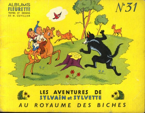 Couverture de l'album Sylvain et Sylvette Tome 31 Au royaume des biches