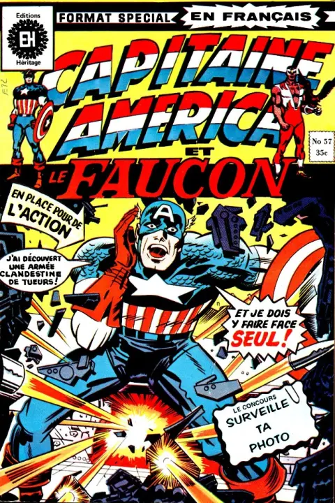 Capitaine America Tome 57 Les rochers en feu !