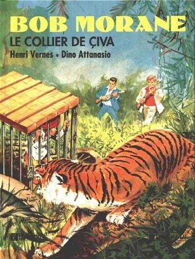 Couverture de l'album Bob Morane Lefrancq Tome 4 Le Collier de Çiva