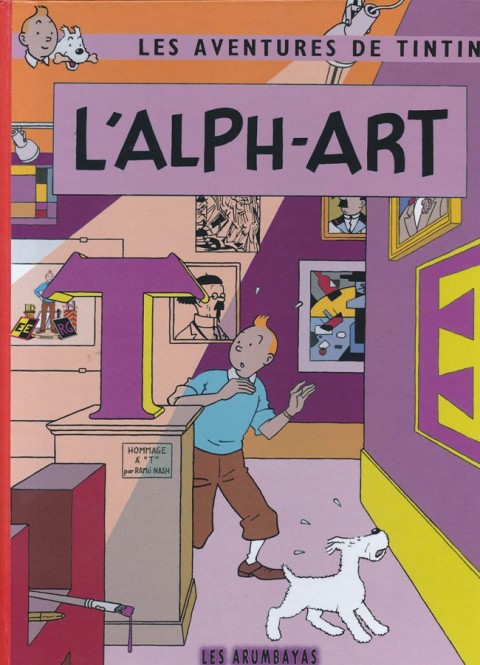 Couverture de l'album Tintin L'Alph-Art