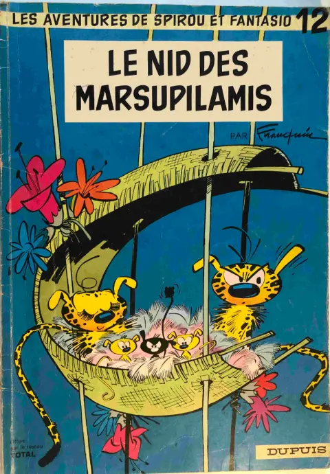 Couverture de l'album Spirou et Fantasio Tome 12 Le nid des marsupilamis