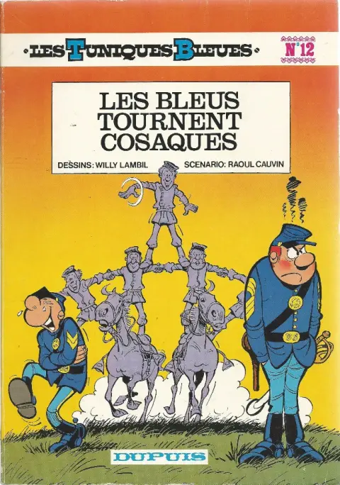 Couverture de l'album Les Tuniques Bleues Tome 12 Les Bleus tournent cosaques