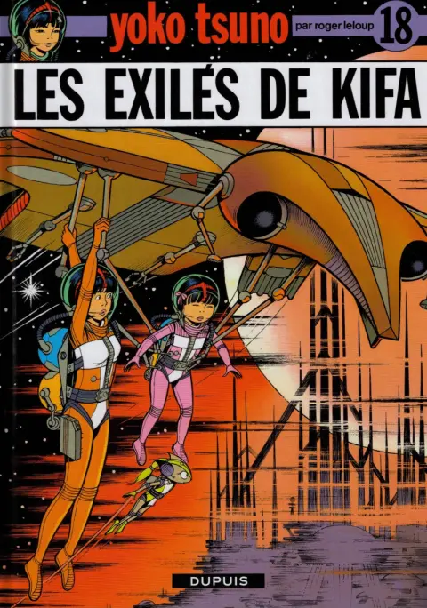 Couverture de l'album Yoko Tsuno Tome 18 Les exilés de Kifa