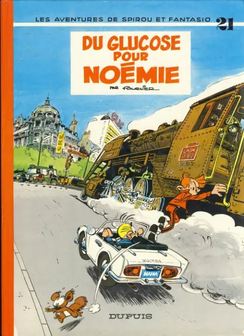 Couverture de l'album Spirou et Fantasio Tome 21 Du glucose pour Noémie