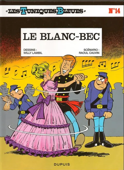 Couverture de l'album Les Tuniques Bleues Tome 14 Le blanc-bec