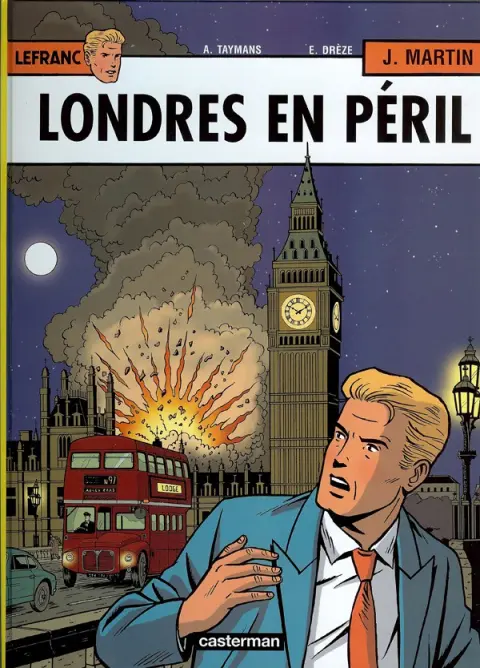 Couverture de l'album Lefranc Tome 19 Londres en péril