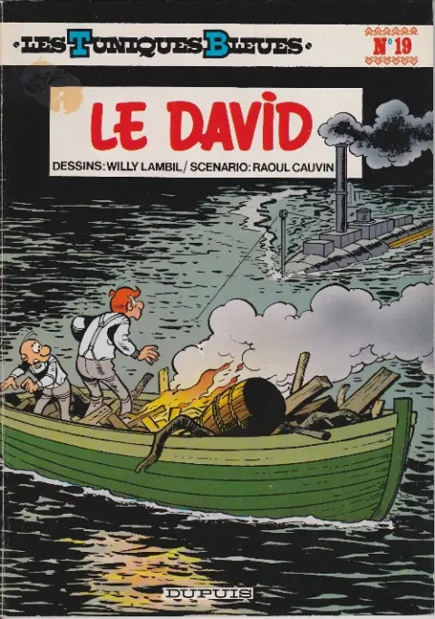 Couverture de l'album Les Tuniques Bleues Tome 19 Le David