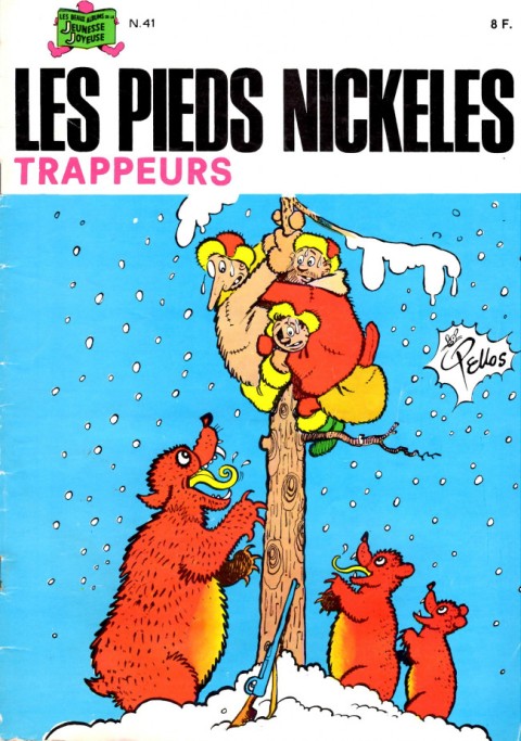 Couverture de l'album Les Pieds Nickelés Tome 41 Les Pieds Nickelés trappeurs