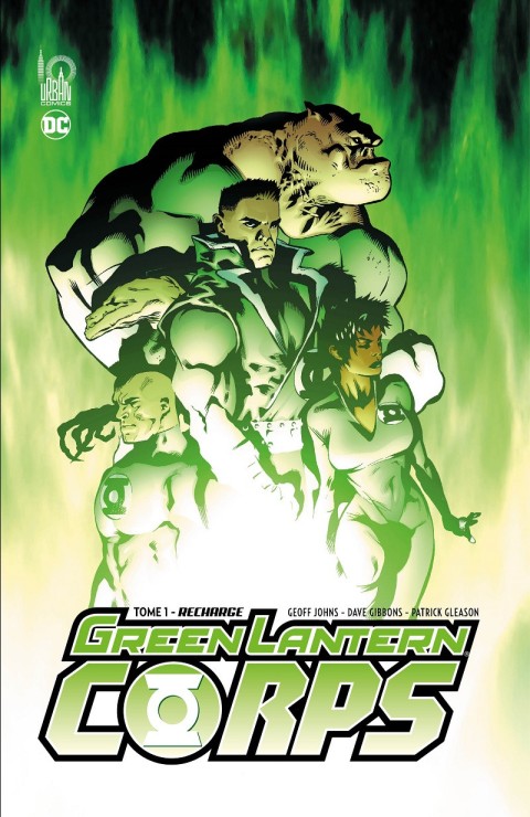 Couverture de l'album Green Lantern Corps Tome 1 Recharge