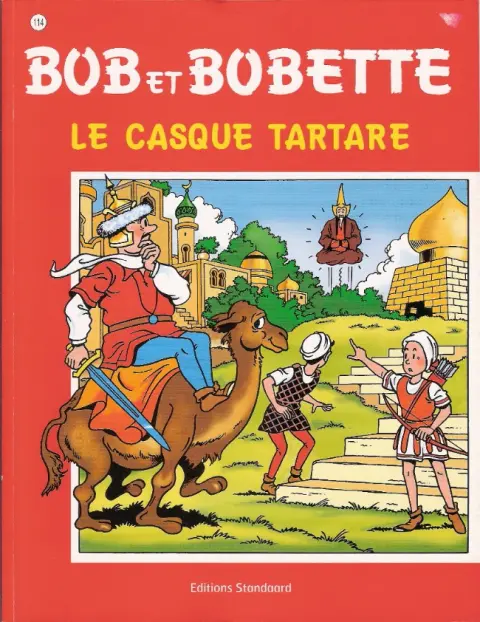 Couverture de l'album Bob et Bobette Tome 114 Le casque tartare