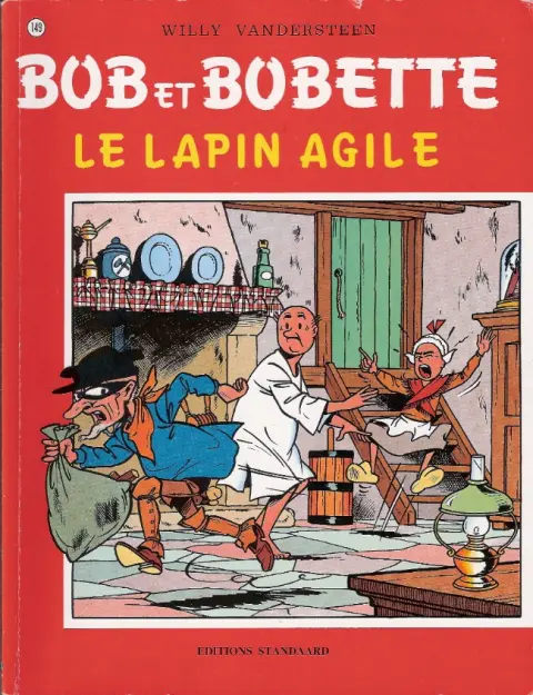Couverture de l'album Bob et Bobette Tome 149 Le lapin agile