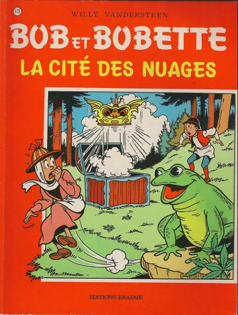 Couverture de l'album Bob et Bobette Tome 173 La cité des nuages