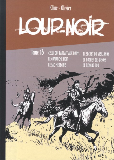 Couverture de l'album Loup Noir Tome 16