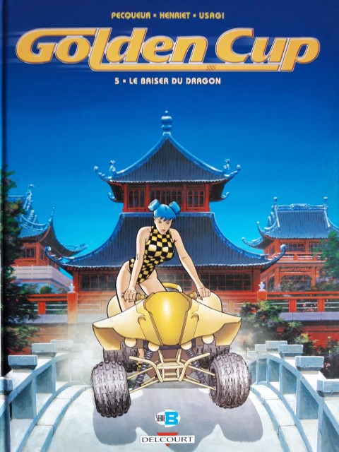 Couverture de l'album Golden Cup Tome 5 Le baiser du dragon