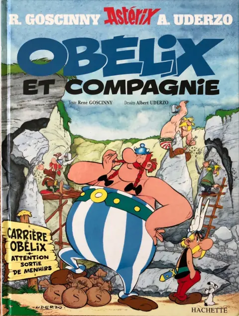 Couverture de l'album Astérix Tome 23 Obélix et compagnie