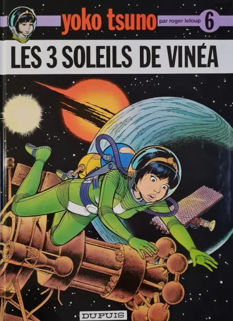 Couverture de l'album Yoko Tsuno Tome 6 Les 3 soleils de Vinéa
