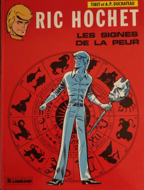Couverture de l'album Ric Hochet Tome 19 Les signes de la peur