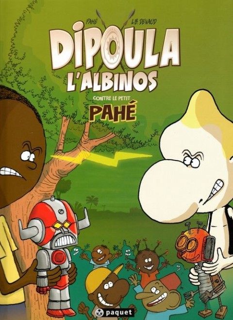 Couverture de l'album Dipoula l'Albinos Tome 2 Dipoula l'Albinos contre le petit Pahé