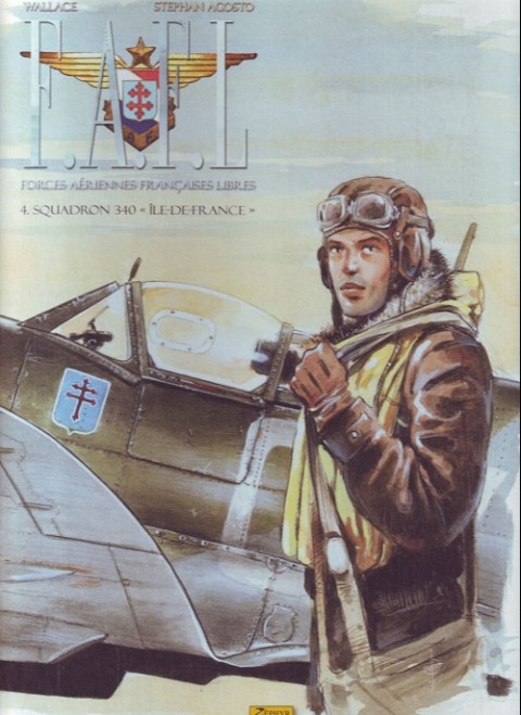 Couverture de l'album F.A.F.L Forces Aériennes Françaises Libres Tome 4 Squadron 340