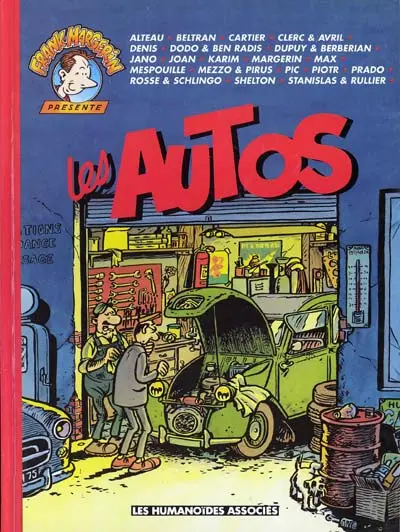 Frank Margerin présente... Collectif Tome 4 Les autos