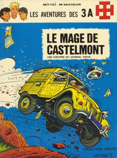 Les aventures des 3 A Tome 6 Le mage de Castelmont